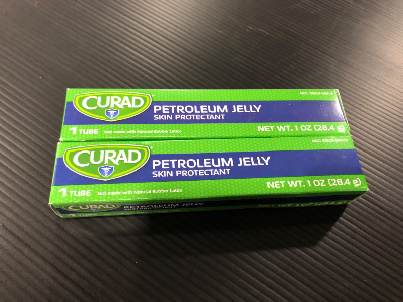 Photo 1 of 2 PACK Curad - CUR005331H CURAD Petroleum Jelly, Skin Protectant, 1oz Tube 1 Pack Skin Protectant