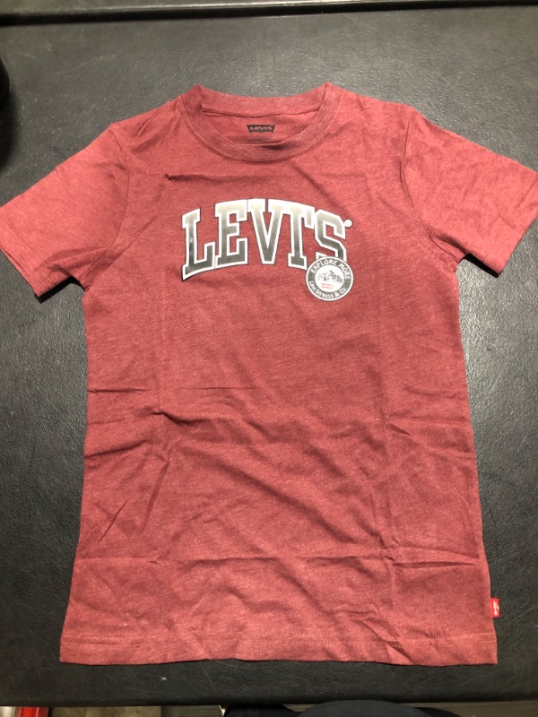 Photo 1 of [Size 10-12] Boys Levi's Graphic Tee- Maroon