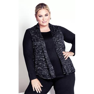 Photo 1 of AVENUE Hacci Plain Duet Top - Black