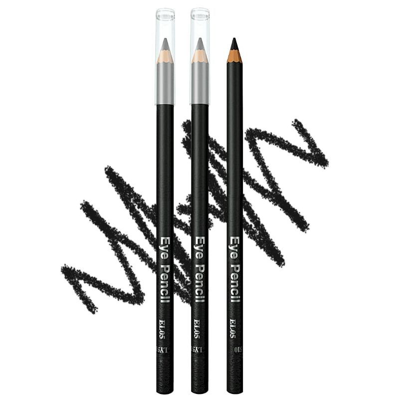 Photo 1 of 3 Classic Precision Eyeliner Pencils,Waterproof,Smudge-Proof,Lasts All Day,[3-in-1] Eyeliner *3;Black #-0817026
