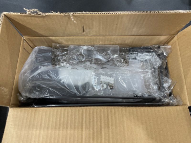 Photo 1 of PUKOKAL Shower Caddy 5 Pack Shelf with Hooks Storage Rack Organizer, Stainless Steel Adhesive Caddy Shelves No Drilling with Hairdryer Holder Soap for Bathroom, Restroom, Kitchen (Matte Black) Style 2