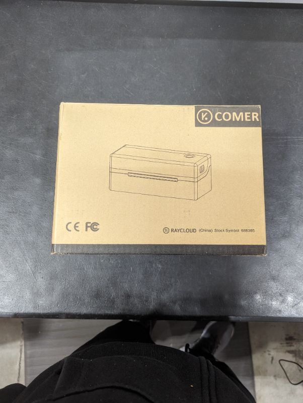 Photo 1 of K COMER HD Thermal Shipping Label Printer 300DPI, Direct Thermal 4x6 High-Speed Label Printer, Compatible with Windows and Mac,Supports Multiple Platform Applications 300dpi + 150mm/s