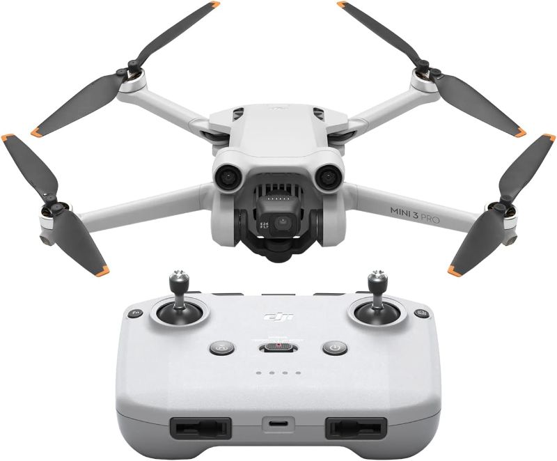 Photo 1 of DJI Mini 3 Pro, Lightweight Drone with 4K Video, 48MP Photo, 34 Mins Flight Time, Less than 249g, Tri-Directional Obstacle Sensing, Return to Home, Drone with Camera for Adults.