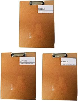 Photo 1 of Studio 112 Natural Kraft Clipboard - 3 Pack 