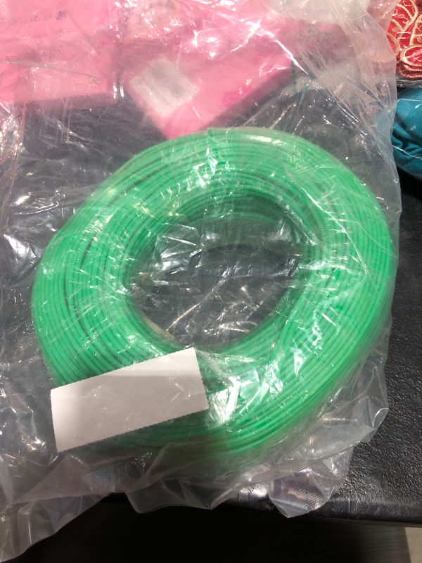 Photo 3 of 100 Meter 100Gb OM5 Multimode Duplex Fiber Optic Cable (50/125) - LC to LC - Lime Green 