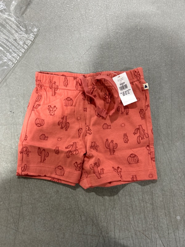 Photo 2 of GAP Boys' Pull on Short 12-18 Months Coral Sunrise