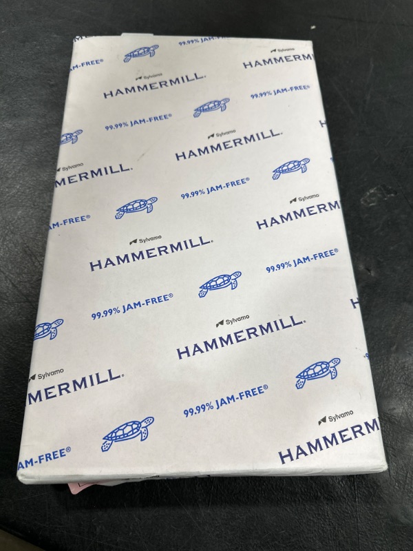 Photo 2 of Hammermill Colored Paper, 20 lb Pink Printer Paper, 8.5 x 14-1 Ream (500 Sheets) - Made in the USA, Pastel Paper, 103390R Legal (8.5x14) 1 Ream | 500 Sheets Pink