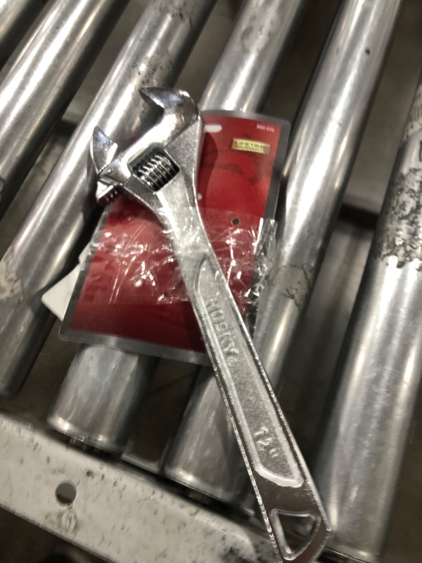 Photo 2 of 12 in. Adjustable Wrench