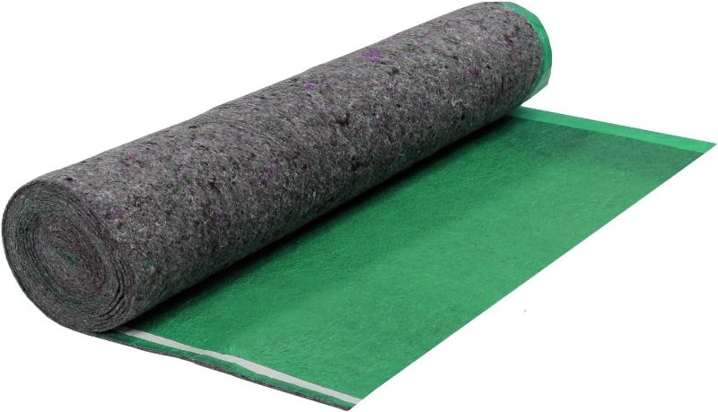 Photo 1 of  100SQFT 5TH Generation Extreme Quiet Super Heavy Duty Felt 3-in-1 Underlayment Padding with Tape & Vapor Barrier, 3.2MM, 100 sq. ft Square Feet