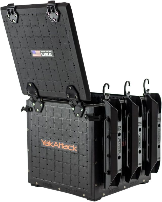 Photo 1 of 
YakAttack BlackPak Pro Kayak Fishing Crate - Multiple Colors and Sizes | Kayak Fishing Accessories