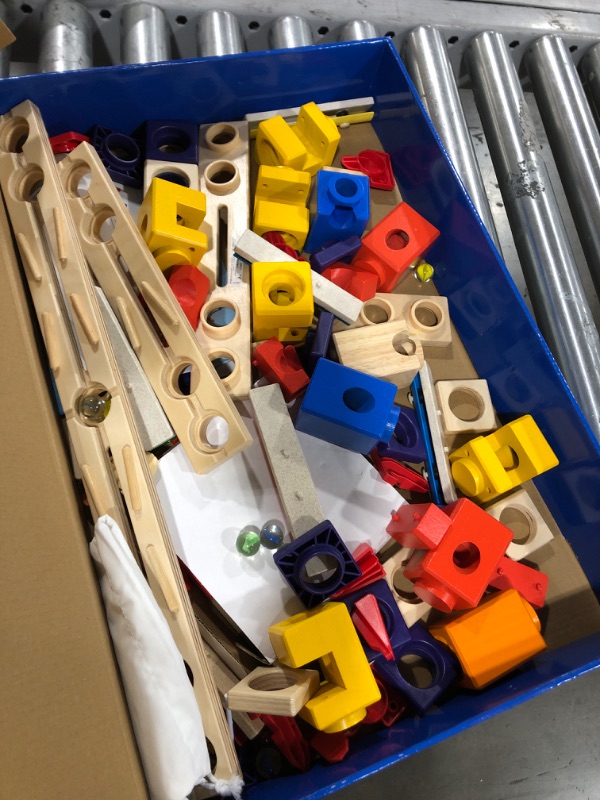 Photo 2 of Award Winning Hape Quadrilla Wooden Marble Run Construction - Music Motion