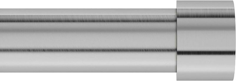 Photo 1 of 43-73in Nickel Curtain Rod 