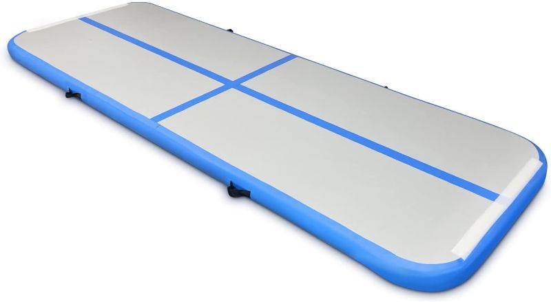 Photo 1 of  Inflatable Gymnastics Tumbling Mat 4" Thick Air Tumble Track Gymnastics Training Mat