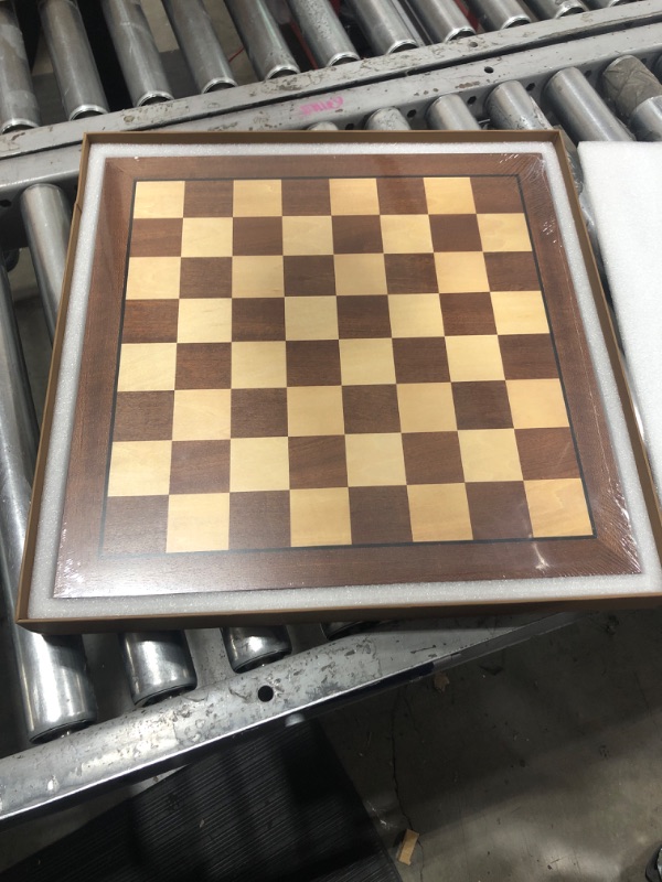 Photo 2 of AMEROUS 17 x 17 Inches Wooden Chess Board Only