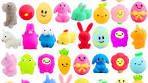 Photo 1 of Alldriey 48 Pack Easter Basket Stuffers for Kids, Mini Mochi Squishy Squishies Toys Filled Easter Gifts Eggs, Sensory Toys Party Favors for Boy Girl Toddler