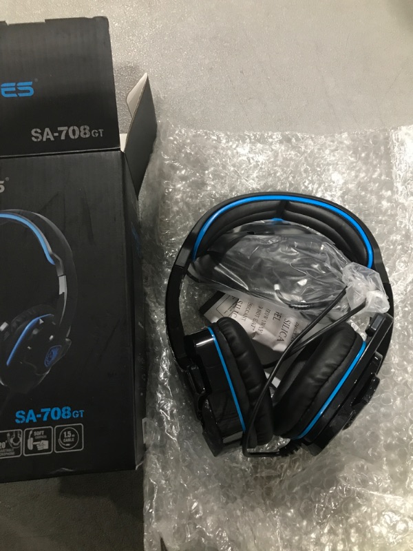 Photo 1 of SADES FBA_708 GT Universal Gaming Headset with Microphone - Retail Packaging