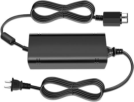 Photo 1 of Fancy Buying AC Adapter with Cable for Xbox 360 Slim Power Supply Charger Brick (Black) 