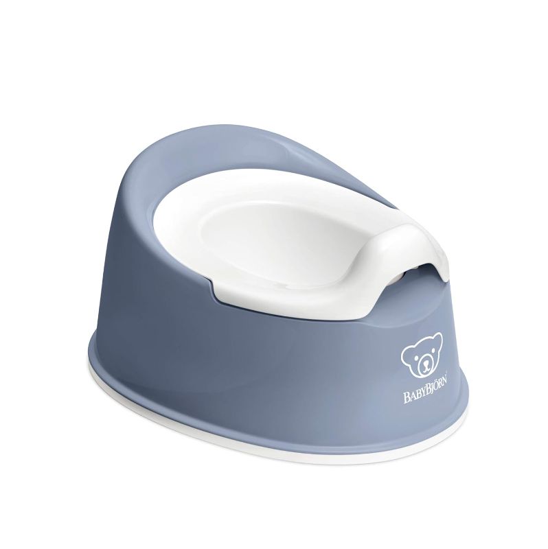 Photo 1 of BabyBjörn Smart Potty, Deep Blue/White
