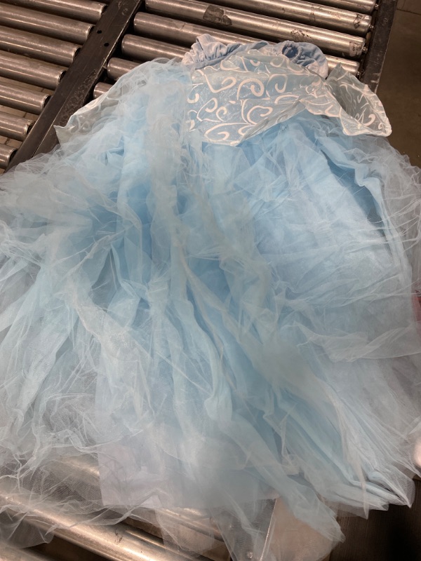 Photo 3 of BLUE GIRLS DRESS - SIZE 10-11 YEARS 