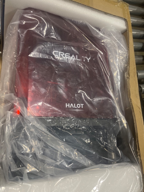 Photo 1 of Creality Halot-One Resin 3D Printer, 6" Monochrome LCD Screen UV Resin Printers with High-Precision Integral Light Source Fast Printing WiFi Control Dual Cooling & Filtering System Easy Slicing Halot One