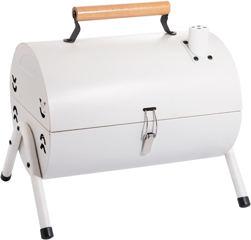 Photo 1 of 
Supernal Tabletop Charcoal Grill,BBQ Grill,Portable Charcoal Grill,Small Folding Tabletop Grill for Outdoor Cooking Camping,Picnics,Backyard,Balcony-White,Thanksgiving, Christmas, Halloween
