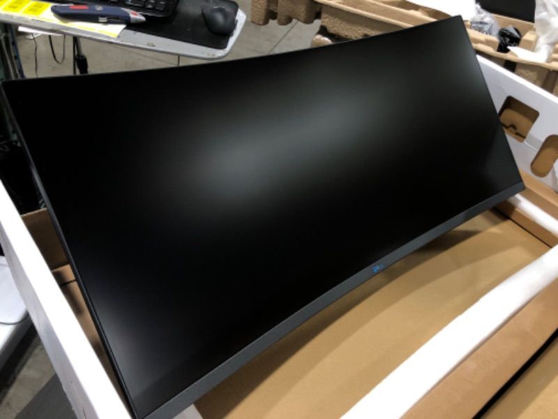 Photo 3 of Dell Curved Gaming Monitor 34 Inch Curved Monitor with 144Hz Refresh Rate, WQHD (3440 x 1440) Display, Black - S3422DWG