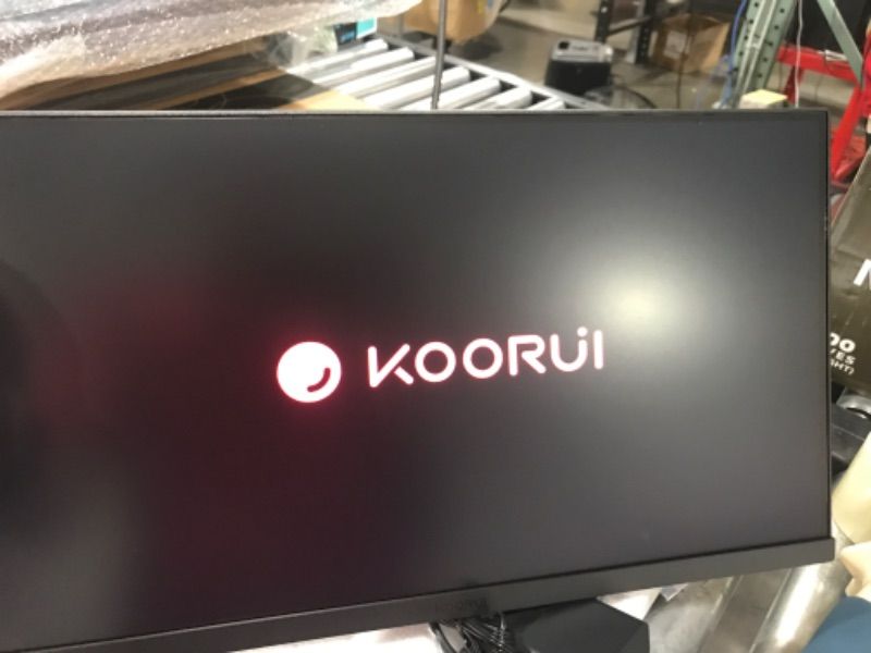 Photo 2 of KOORUI Monitor 21.5 Inch Gaming Monitor FHD 1080P/Full HD 100HZ PC Monitor VA Panel LCD Display with Speakers Adpitive sync (HDMI/VGA/VESA Compatible/Audio Terminal) S01 22in 100Hz S01