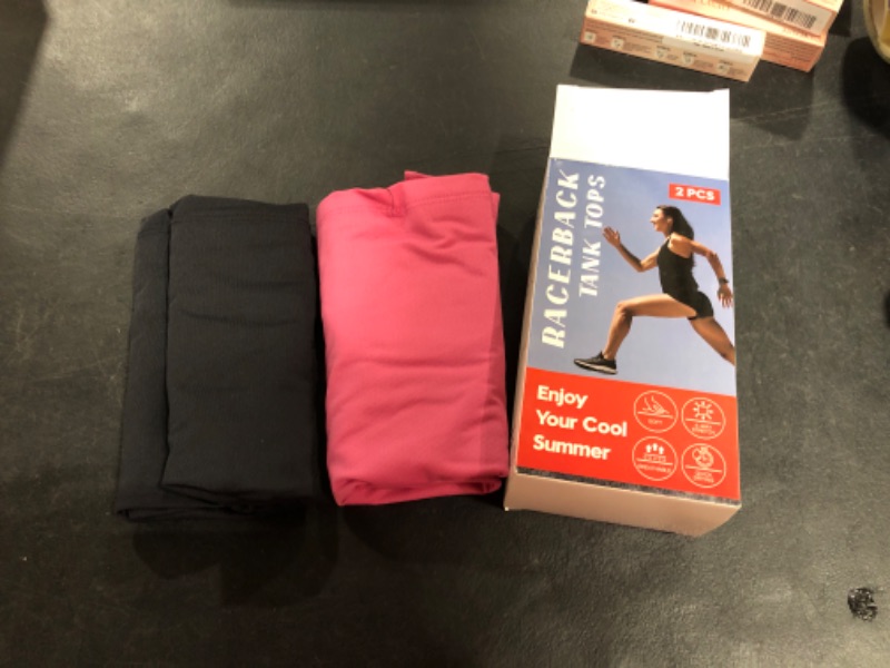 Photo 1 of 2PCS RACERBACK TANK TOPS 