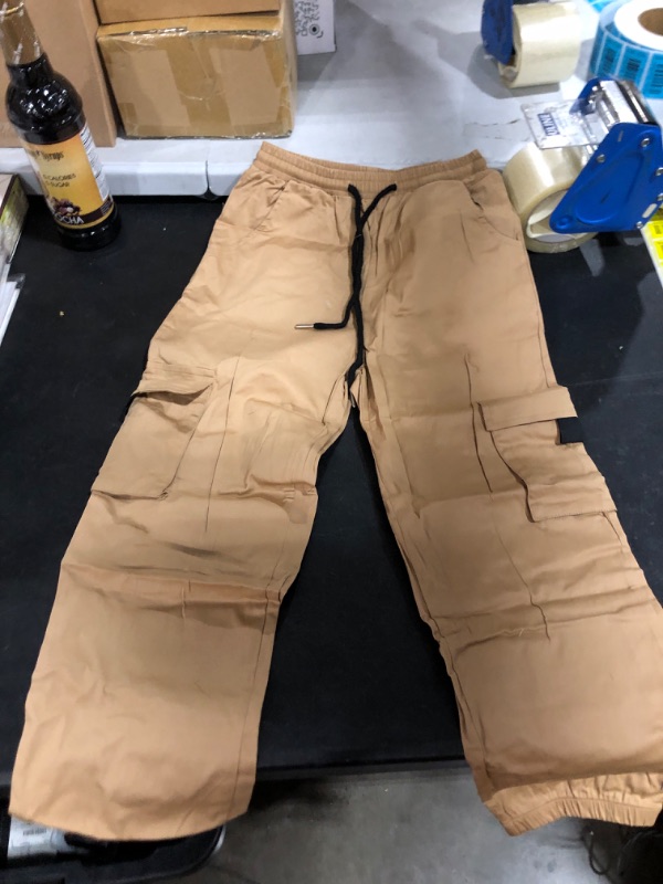 Photo 1 of blibean Boys Casual Cotton Cargo Jogger Pants Size 6-15 Years Old 