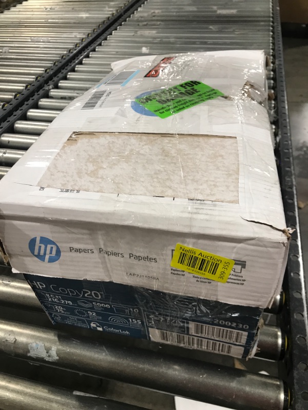 Photo 1 of HP Printer Paper 8.5 x 11 Paper Copy 20 lb 10 Reams - 5,000 Sheets 92 Bright FSC Certified 200230C 10 Ream | 5000 Sheets