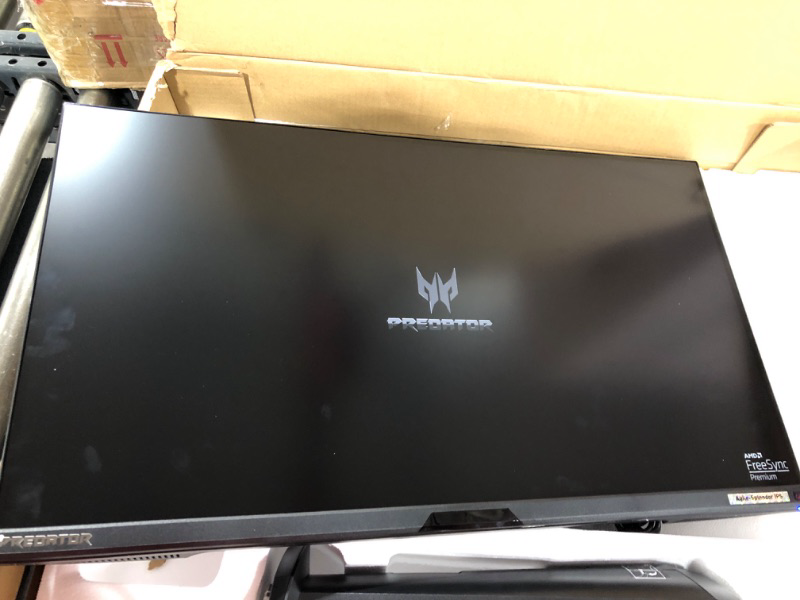 Photo 2 of Acer Predator XB283K KVbmiipruzx 28" UHD 3840 x 2160 Agile-Splendor IPS PC & Console Gaming Monitor | AMD FreeSync Premium/G-SYNC Compatible | 144Hz | 1ms | 1xUSB Type-C, 1xDP 1.4, 2xHDMI 2.1 & 4xUSB
