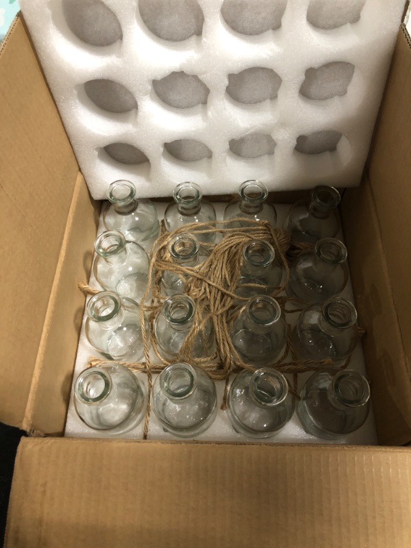 Photo 1 of 16pcs Glass Bottles 