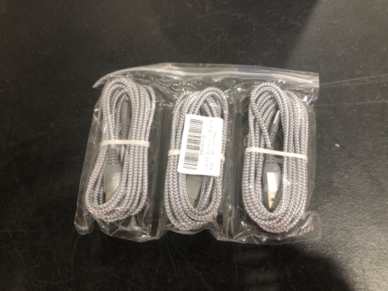 Photo 1 of 3 PACK CHARGING CABLES IPHONE 