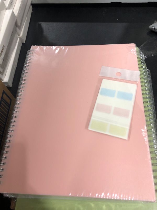 Photo 1 of 3 PACK SPIRAL NOTEBOOKS 3 COLORS 