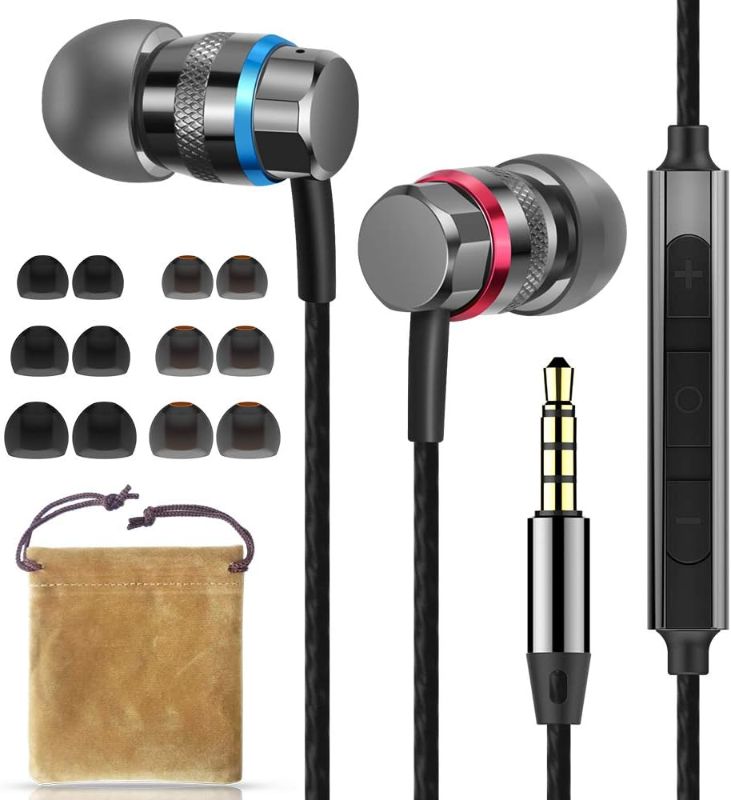 Photo 1 of HIFI WALKER A1, Wired Earbuds with Microphone, Earbuds with MIC, Headphones with Microphone for iPhone, Android, All 3.5mm Jack Devices, Dynamic Crystal Clear Sound, High Resolution Headphone Wired
