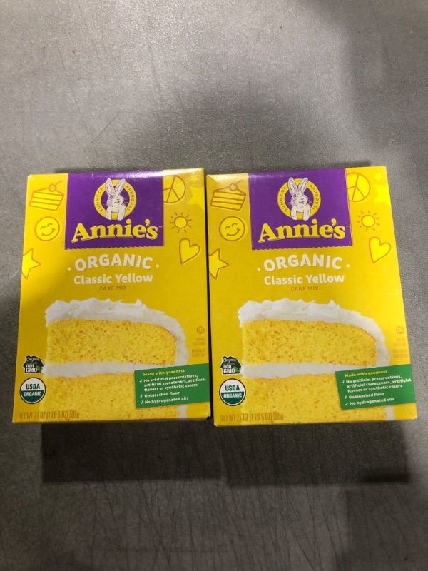 Photo 2 of 2 Annie's Organic, Non-GMO Classic Yellow Cake Mix, 21 oz