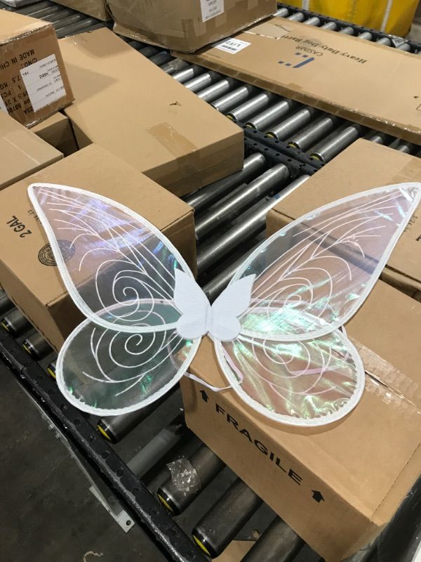 Photo 1 of CROOT Butterfly Wings for Girls,Fairy Wings Dress Up,Butterfly Fairy Wings Halloween Costume Angel Wings for Kids Girls Women