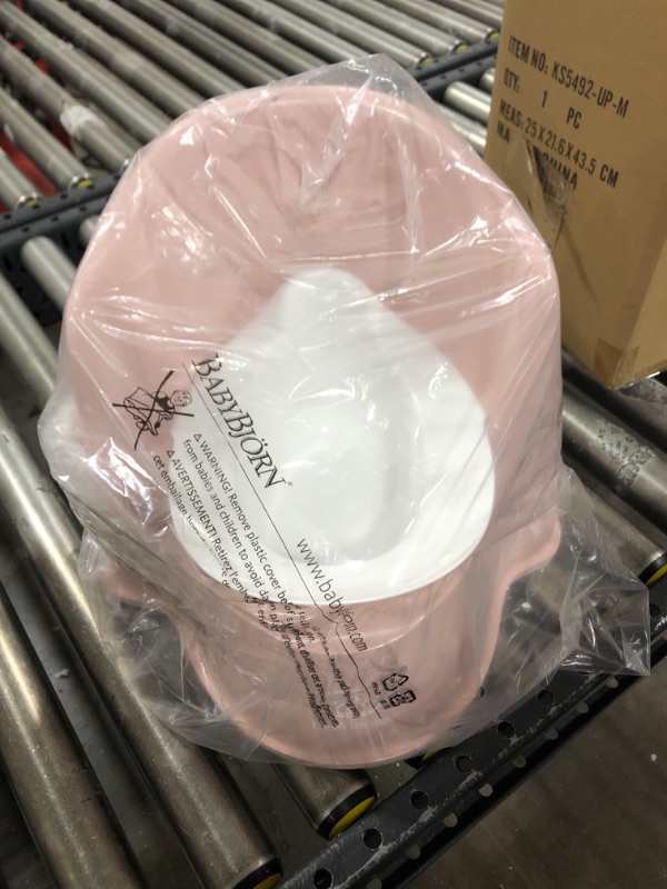 Photo 1 of BabyBjörn Potty Chair, Powder Pink/White