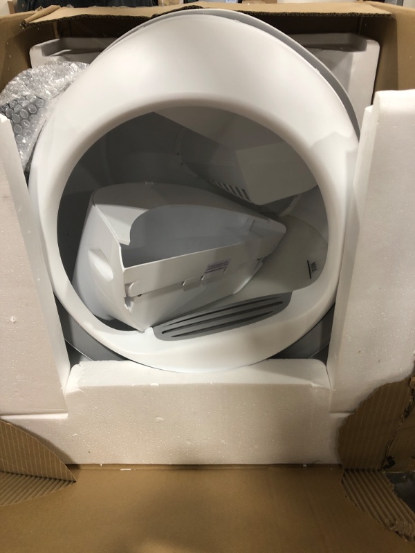 Photo 1 of Self Cleaning Cat Litter Box, DECEMPADS Automatic Cat Litter Box Safety Protection Extra Large Cabin Weight Sensor APP Control Timer No Scooping Smart Cat Litter Box Washable Cleaning Cabin