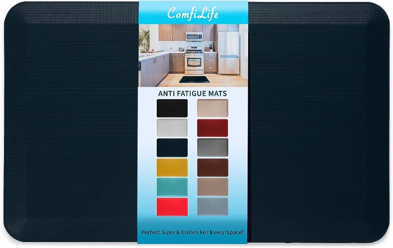 Photo 1 of 
ComfiLife Anti Fatigue Floor Mat – 3/4 Inch Thick Perfect Kitchen Mat, Standing Desk Mat – Comfort at Home, Office, Garage – Durable –