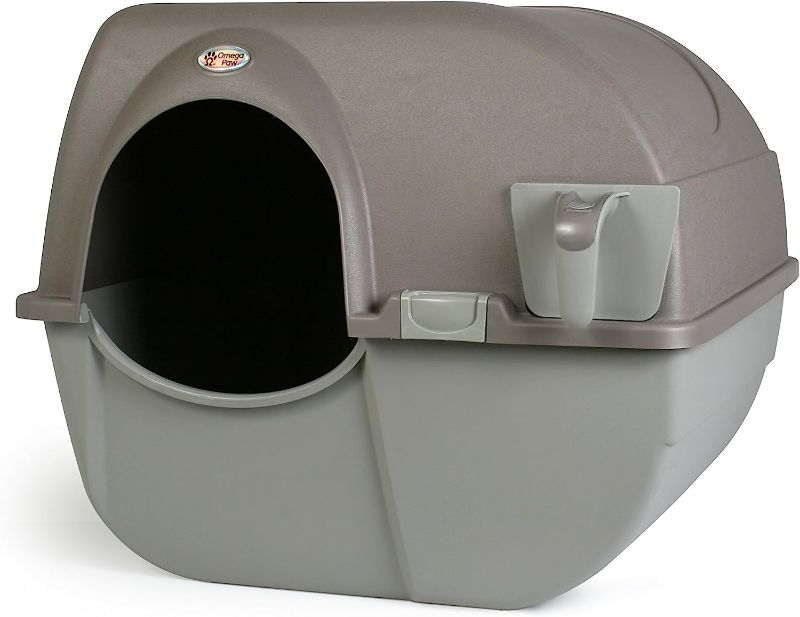 Photo 1 of  Roll 'n Clean Self Cleaning Litter Box, Brown, Large
