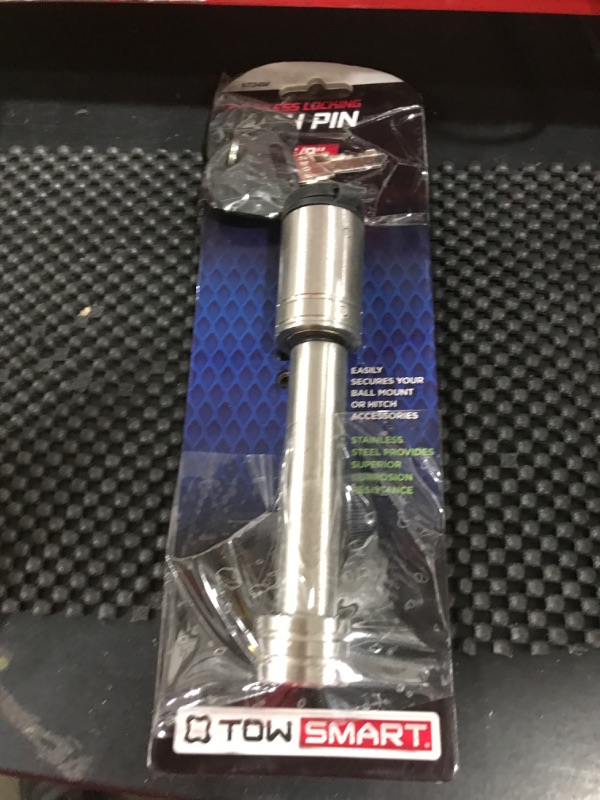 Photo 1 of 2.75 in. Stainless Barrel Style Receiver Hitch Pin Lock with Sleeve