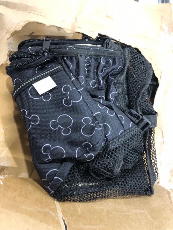 Photo 2 of Disney Baby by J.L. Childress Cups 'N Cargo Universal Stroller Organizer & Accessory, Mickey Black