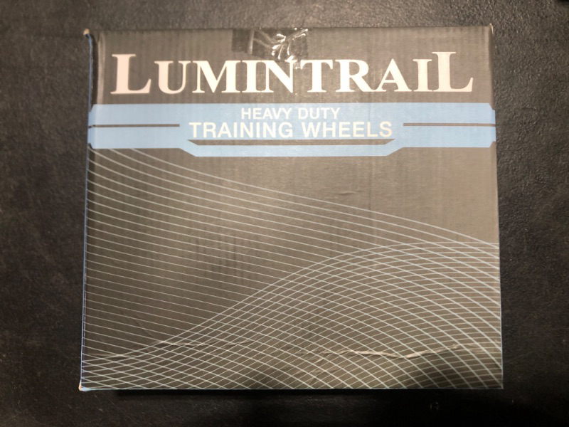 Photo 2 of Lumintrail Adult Training Wheels for 24, 26 29 Inch Bike - Heavy Duty, Adjustable Bicycle Training Wheels for Stabilization and Safe Learning