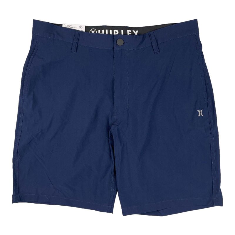 Photo 1 of [Size 36] HURLEY Men Quick Dry 4-Way Stretch Hybrid Walk Shorts Size 36 Obsidian Blue
