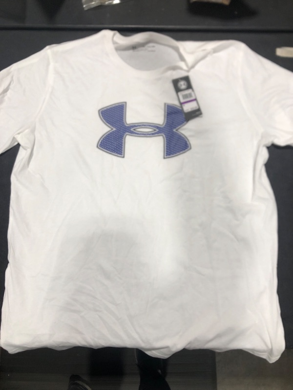 Photo 1 of [Size XXL] Under Armour Men's Tee- White/Blue