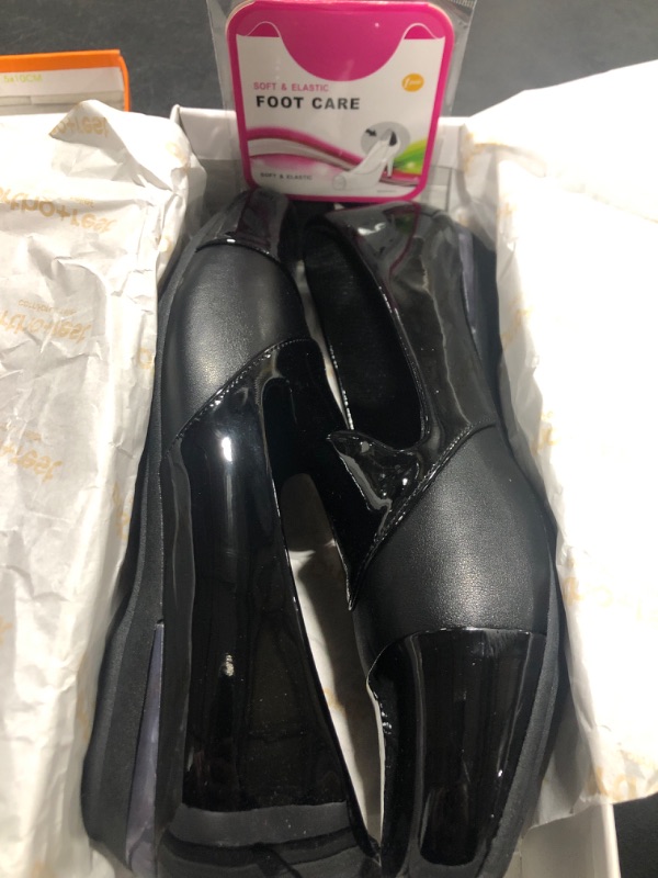 Photo 2 of [Size 9] Ortho+rest Women Orthopedic Dress Shoes Bunions Loafers Slip On Orthotic Shoes 9 Black
