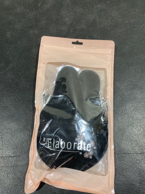 Photo 1 of 2 Pairs Sticky Bra, Backless Strapless Bra, Reusable Cupid Pads Invisible Bra, Invisible Lift up Strapless Bra for Big Busted Women, Rabbit Bar(Black)-L…