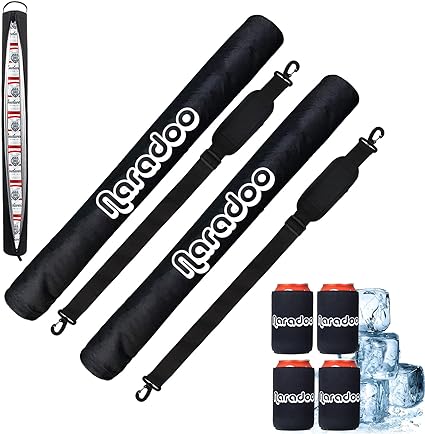 Photo 1 of 2 Pcs Golf Beer Sleeve for Golf Bag 7 Can Golf Bag Beer Sleeve Quality Beer Can Sleeve Fits in Most Golf Bag Beer Golf Sleeve with 4 Small Can Cooler 