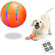 Photo 1 of  Interactive Dog Ball Toys with Remote Control, Wicked Ball, Durable Motion Activated Automatic Rolling Ball Toys, Jumping Activation Ball for Puppy/Small/Medium Dogs, USB Rechargeable